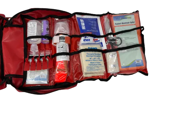 Large Organized Roll-out First Aid Bag