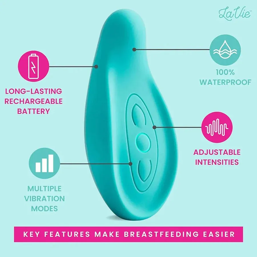 Lavie Lactation Massager (Teal)