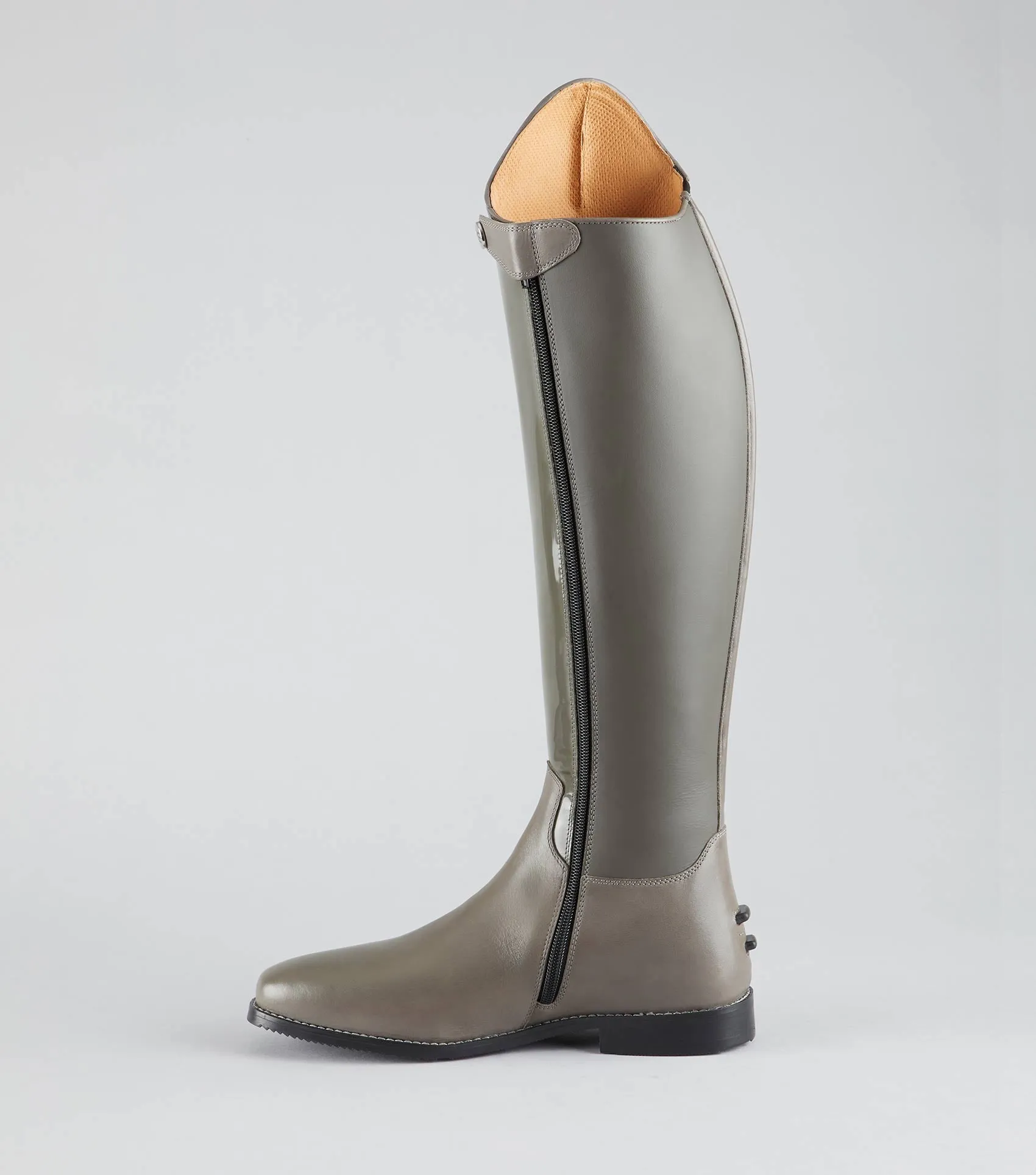 Levade Ladies Leather Dressage Riding Boot Grey (Regular Calf)