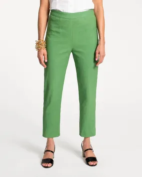 Lucy Pant Stretch Cotton Green