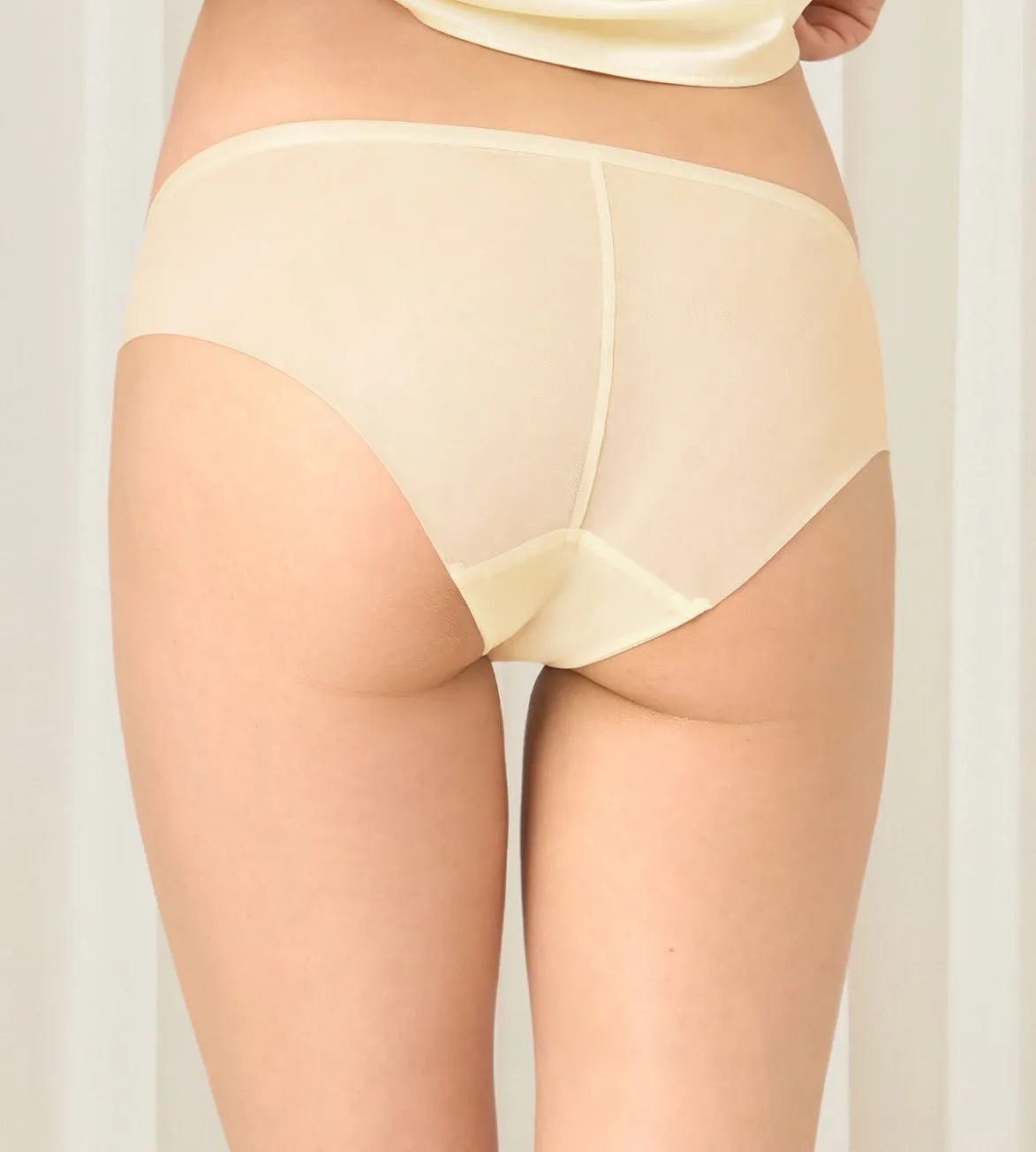 Magnolia Lace High Leg Brief