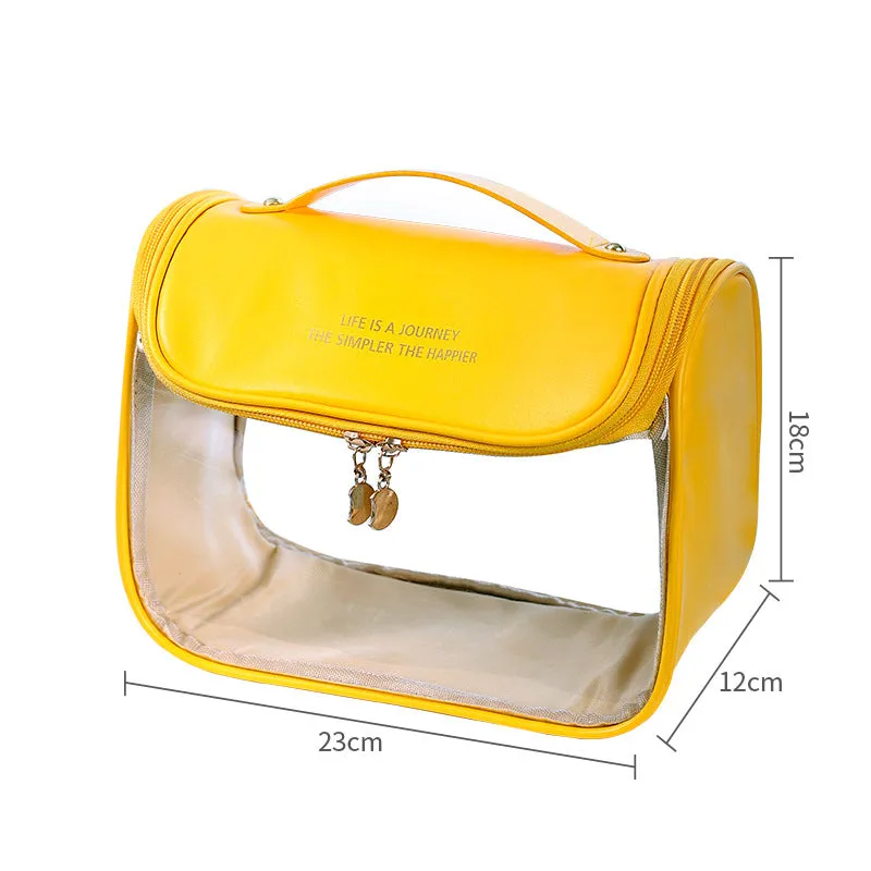 Makeup Pouch Large Capacity Makeup Bag Waterproof Women Hanging Toiletry Bag Cosmetic Organizer Travel Supplies