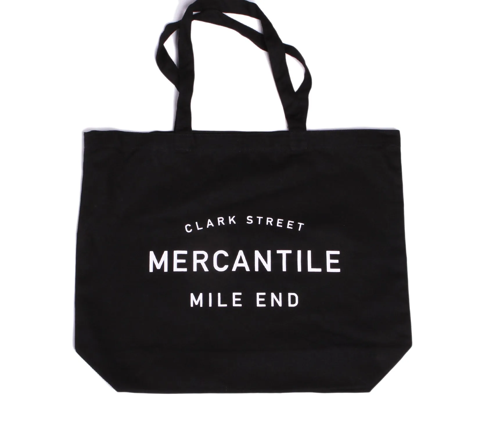 Mercantile Cotton Tote | Black