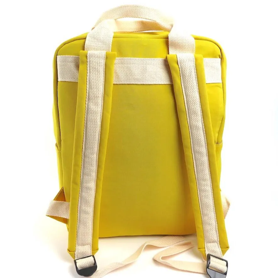 Mini Backpack in Waterproof Nylon in Summer Colours