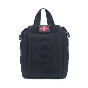 Mini Multifunctional Outdoor Medical Waist Bag, Color: Black