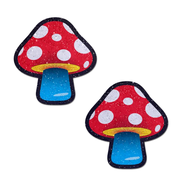 Mushroom: Colorful Shroom Nipple Pasties