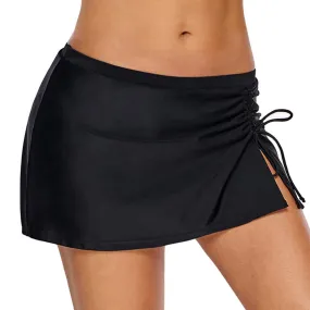 New Sexy Fake  High-waist Swimming Skirt