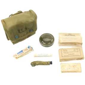 Original U.S. WWII M-2 Jungle First Medical Aid Kit