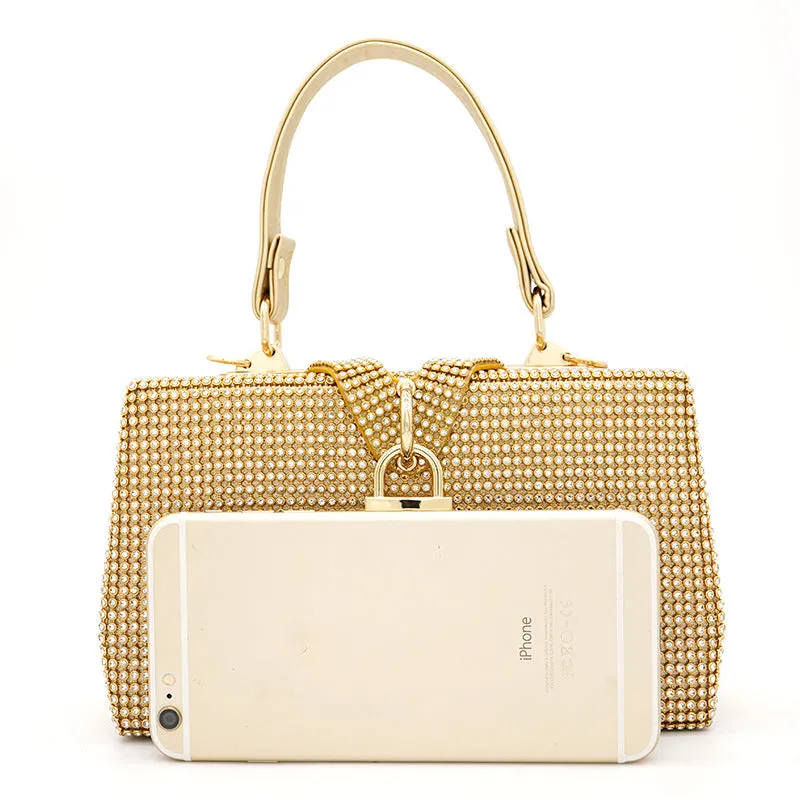 Pamela Diamond Encrusted Handbag