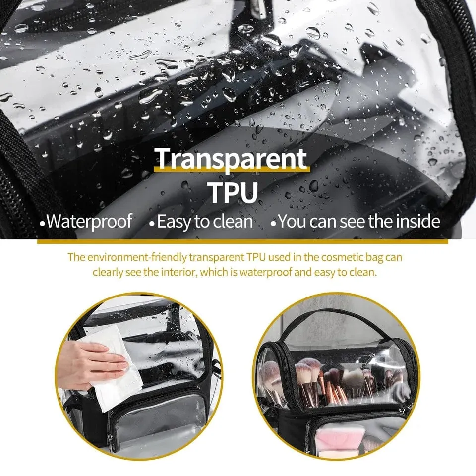 Partition Bag Waterproof Travel Cosmetic Bag