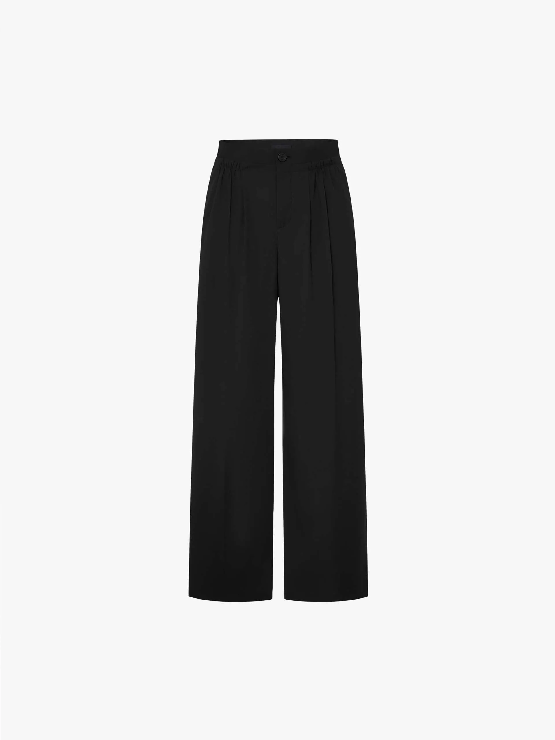 Pleated Wide Leg Pants