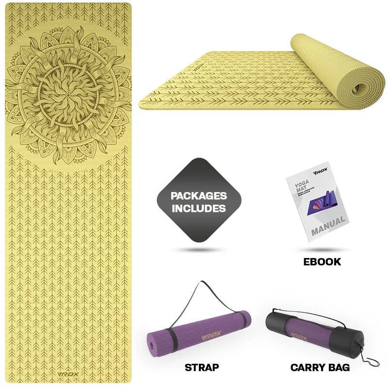 RDX D10 6mm TPE Yoga Mat