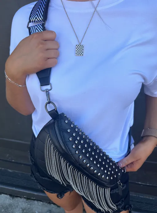 Roxy Studded Crossbody