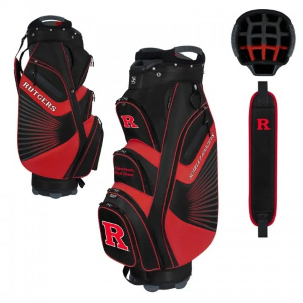 Rutgers Scarlet Knights WinCraft "The Bucket II" 14-Way Cooler Cart Golf Bag