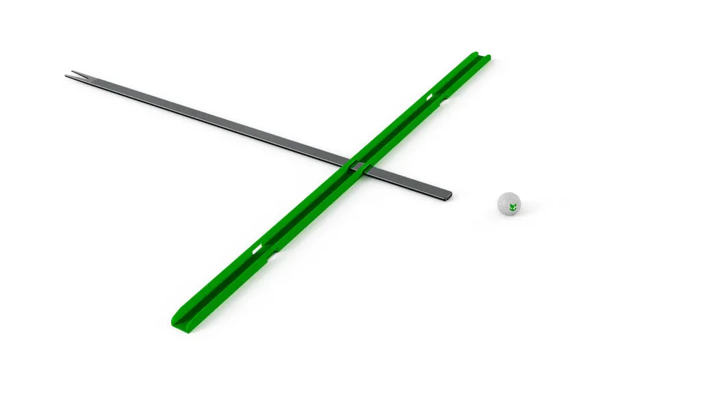 Scratch Stick & Magnet. Putting Golf Training Aid