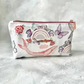 Sea Dreams Water Resistant Zipper Pouch