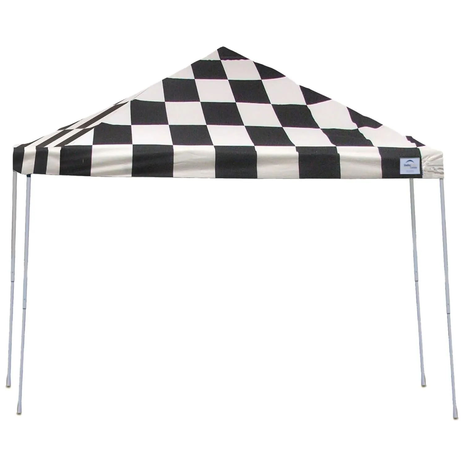 ShelterLogic | Pop-Up Canopy HD - Straight Leg 12 x 12 ft. Checkered Flag