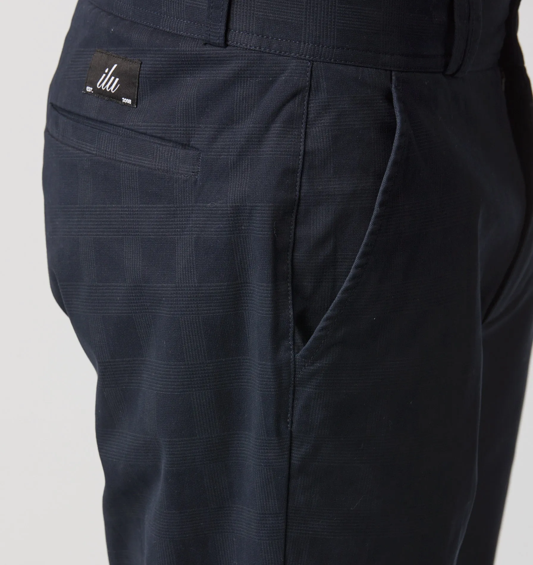 Slim Kobe Pant - Tall - Midnight Navy Check