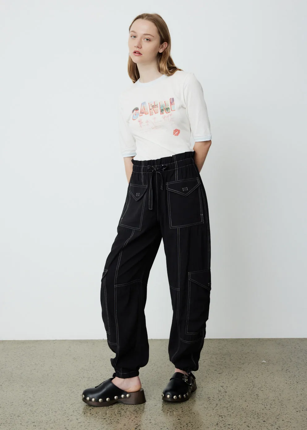 Slub Pocket Pants