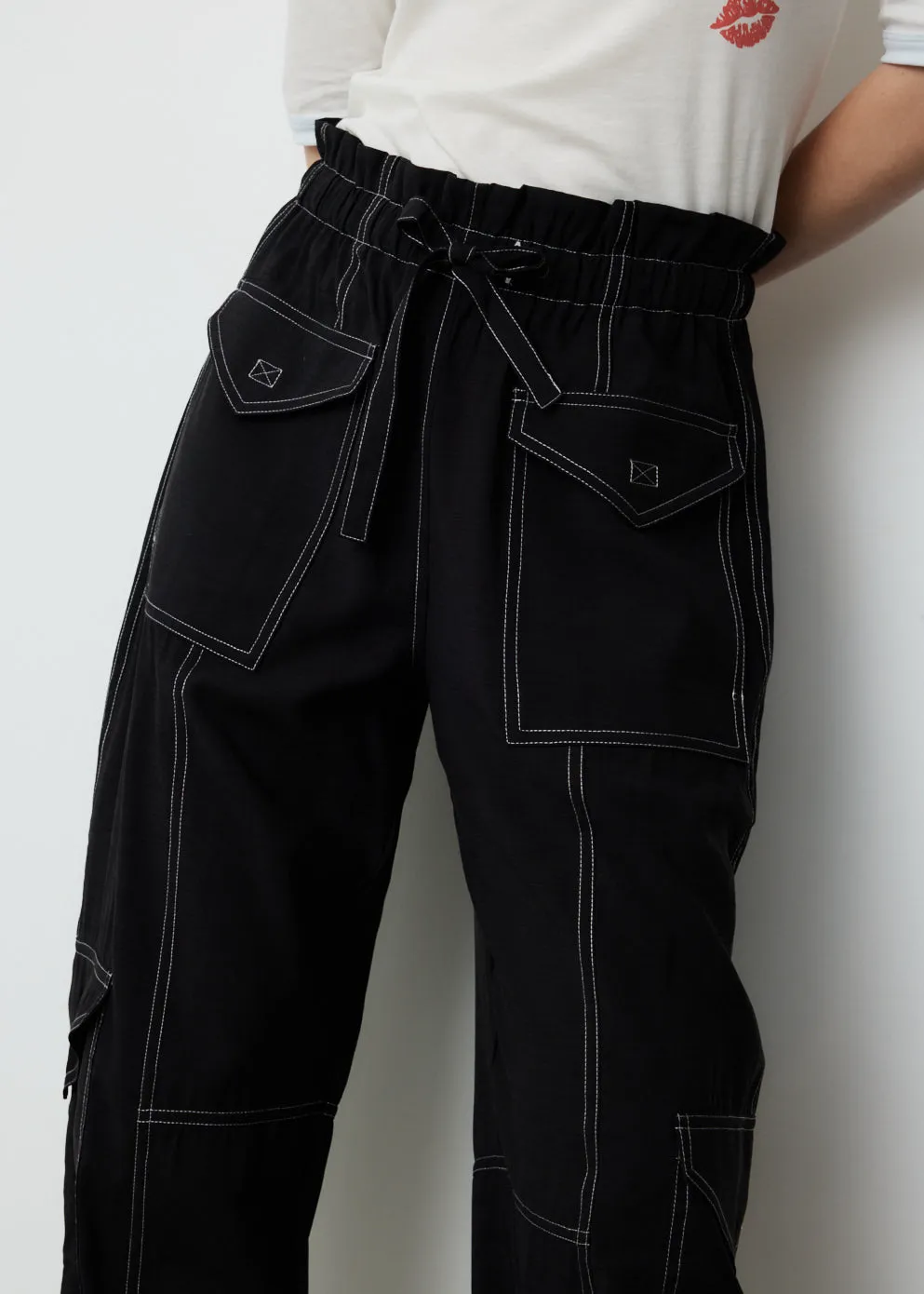 Slub Pocket Pants