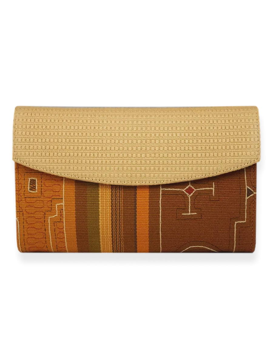 Small Classic Clutch 1 -  Shipibo Textile Collection