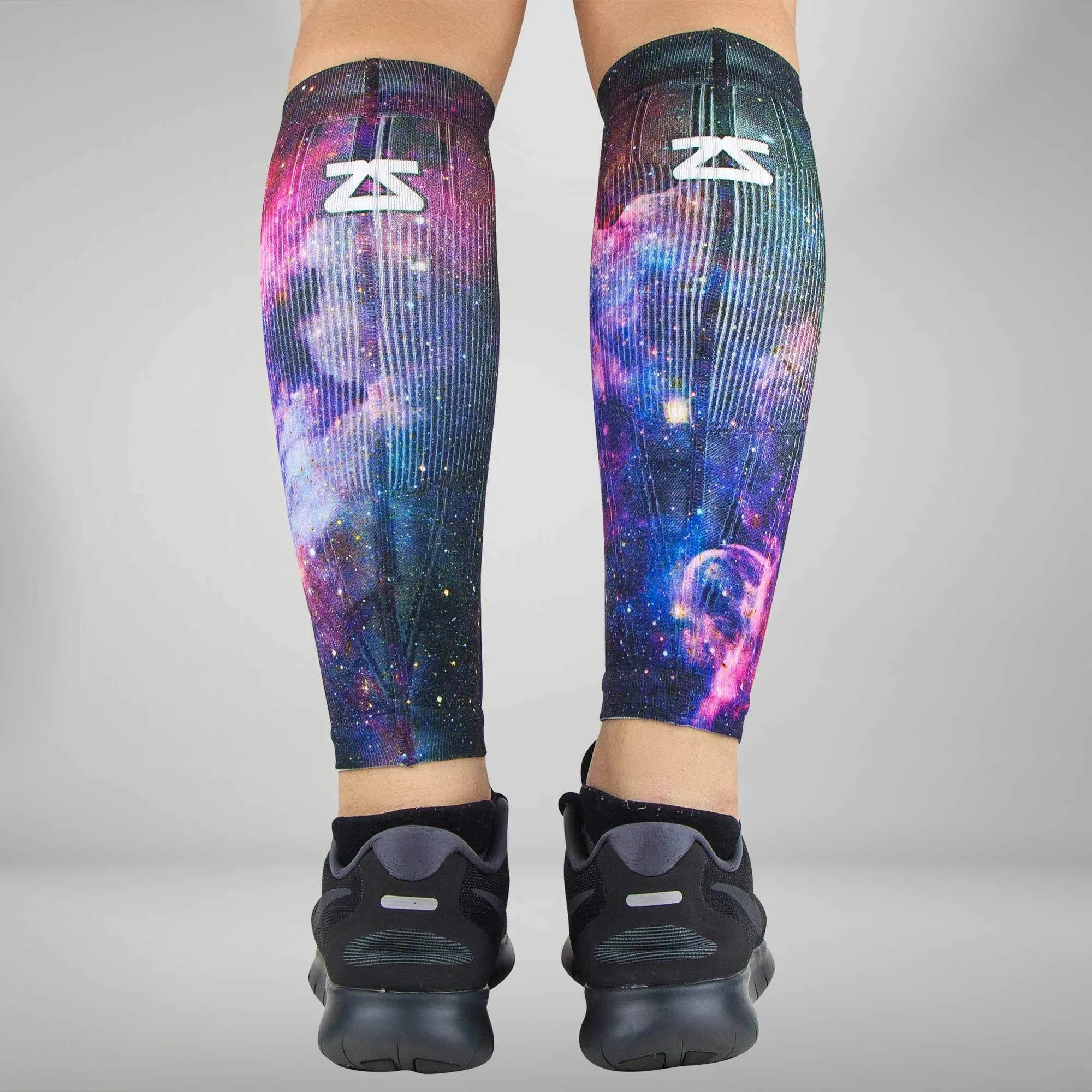 Space Nebula Compression Leg Sleeves