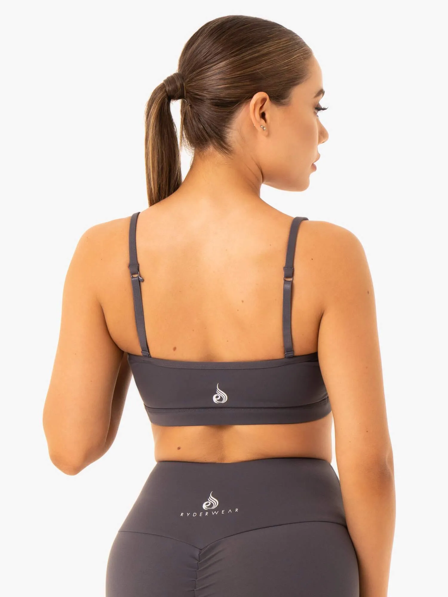 Staples Sports Bra - Charcoal