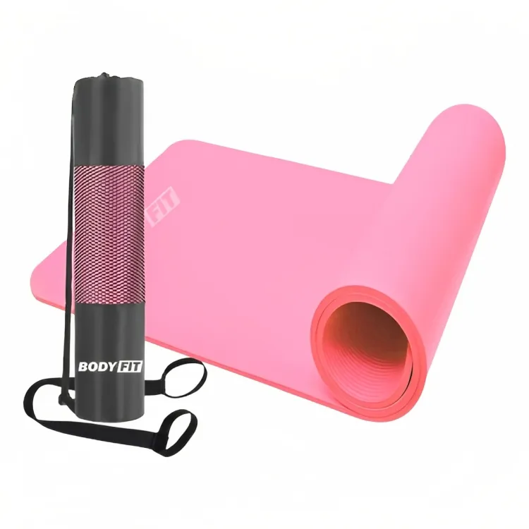 Starter Gym Kit - Fitness Mat 1.5 cm With Carry Bag   Squeeze Water Bottle 500 ml  Set Resistance Band