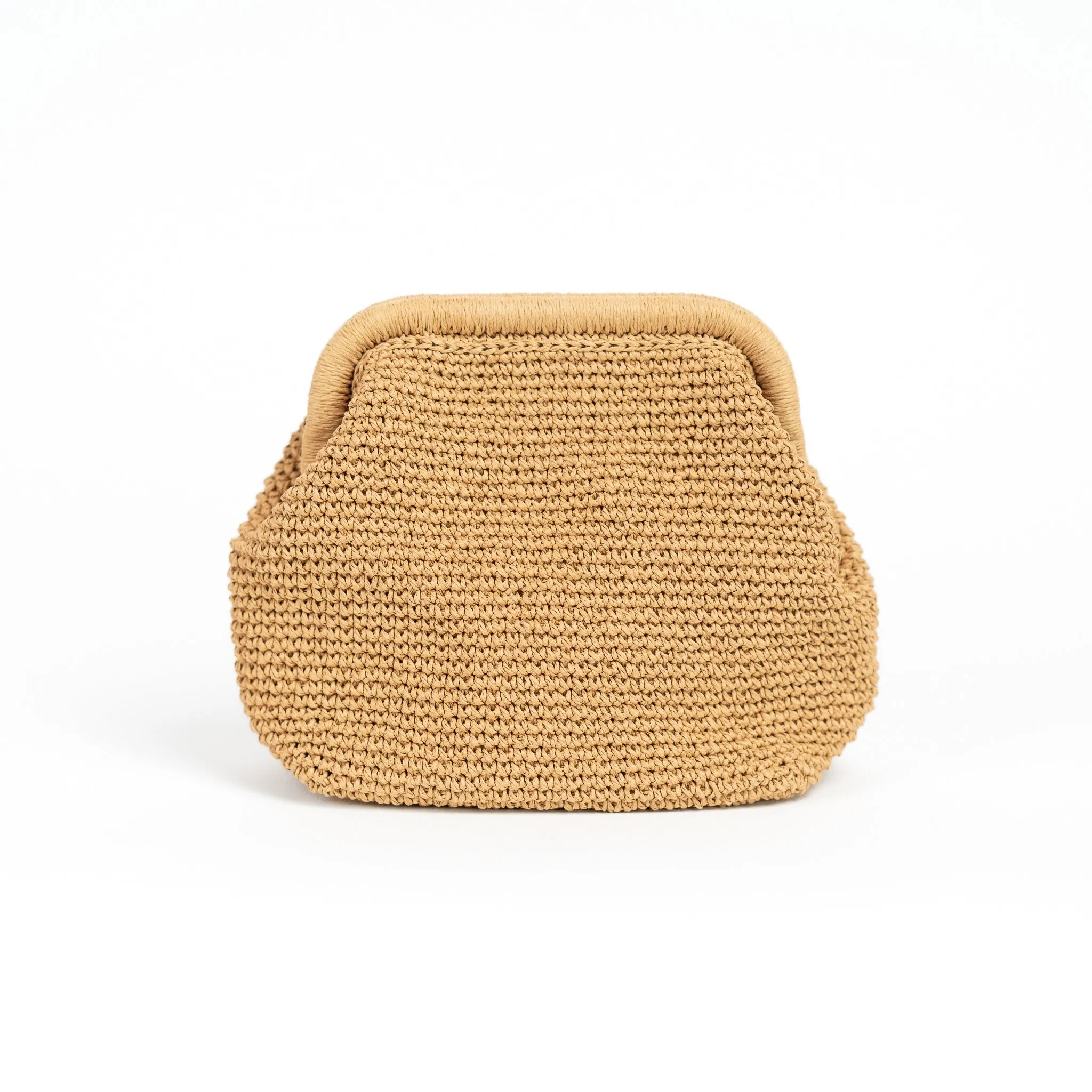 Straw Pouch Bag