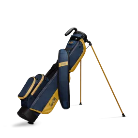 The Loma | Navy   Gold Par 3 Bag