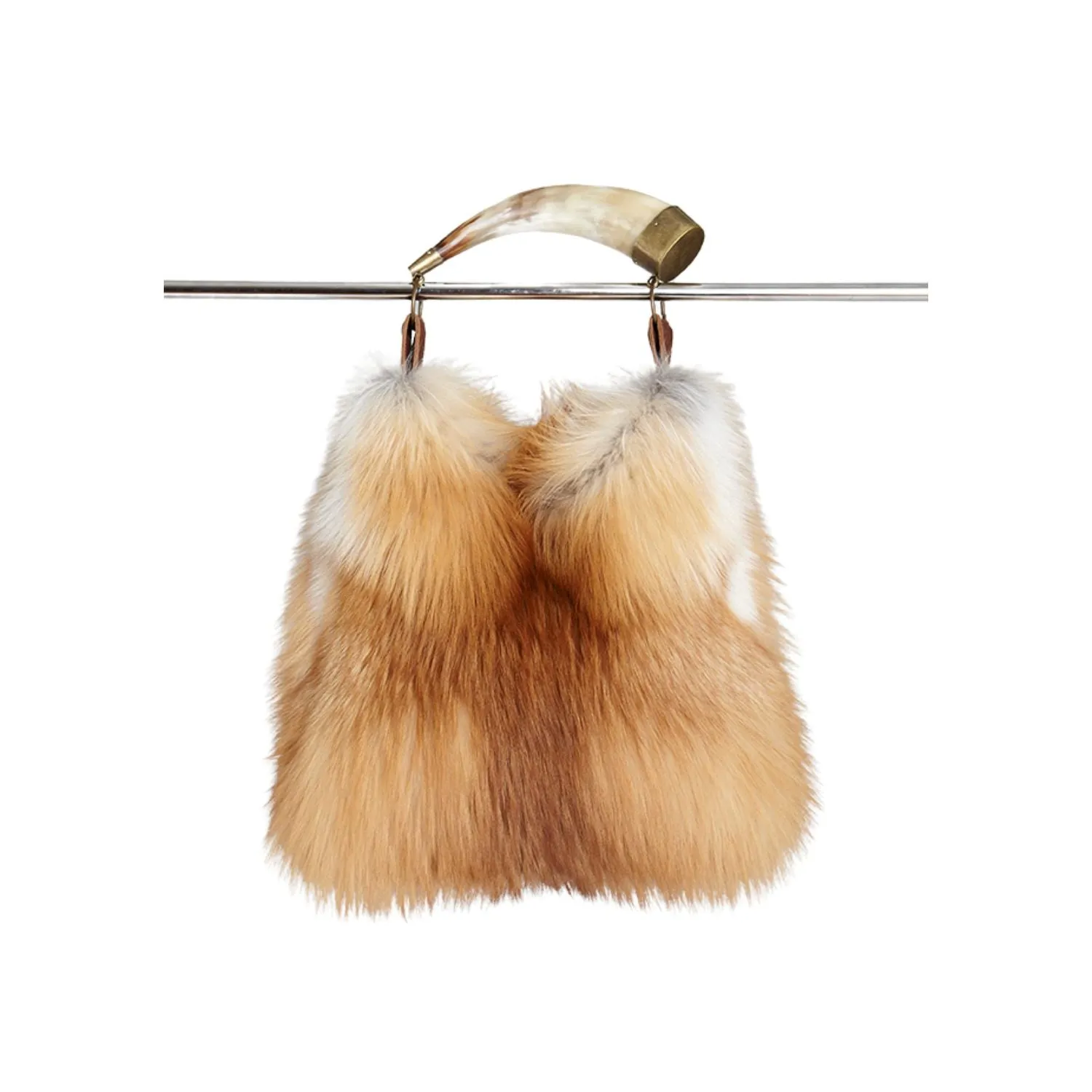 Trēs Chic Furs Red Fox Bag