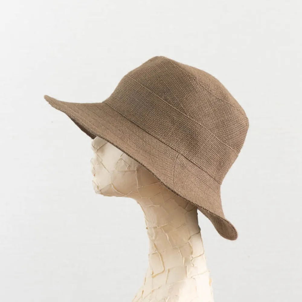 Tsuyumi Jute Mid Brim Bucket Hat