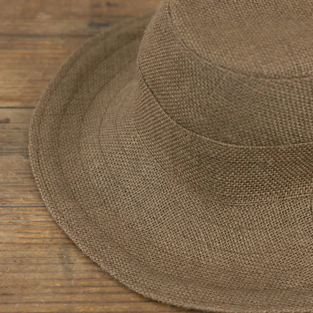 Tsuyumi Jute Mid Brim Bucket Hat