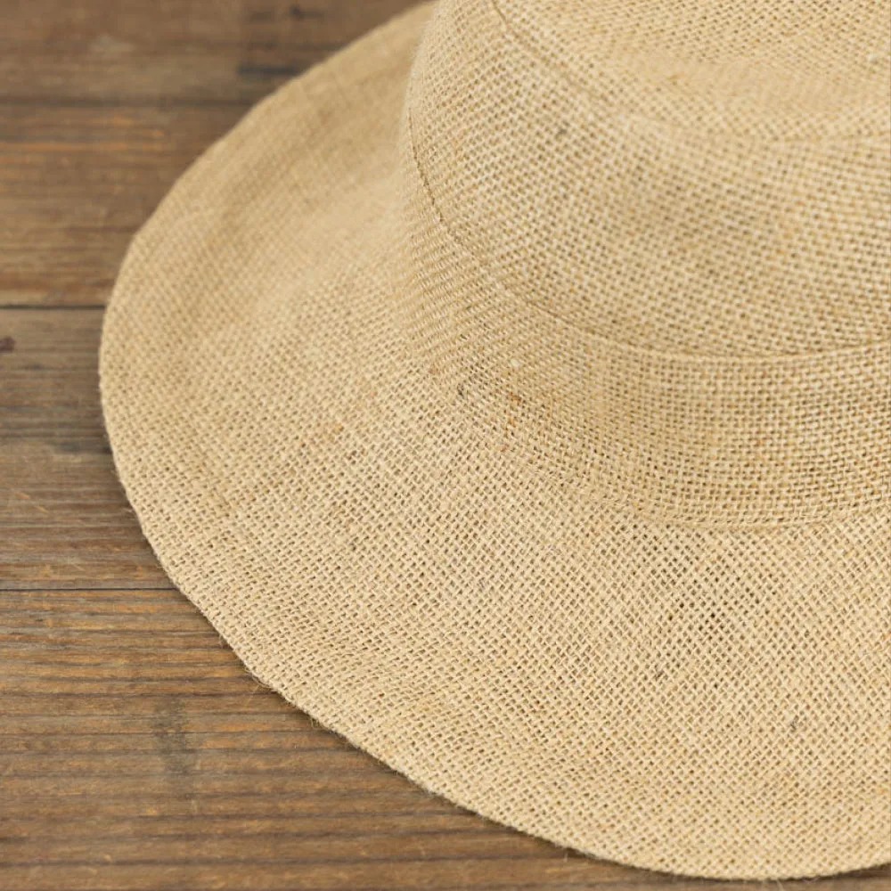 Tsuyumi Jute Mid Brim Bucket Hat