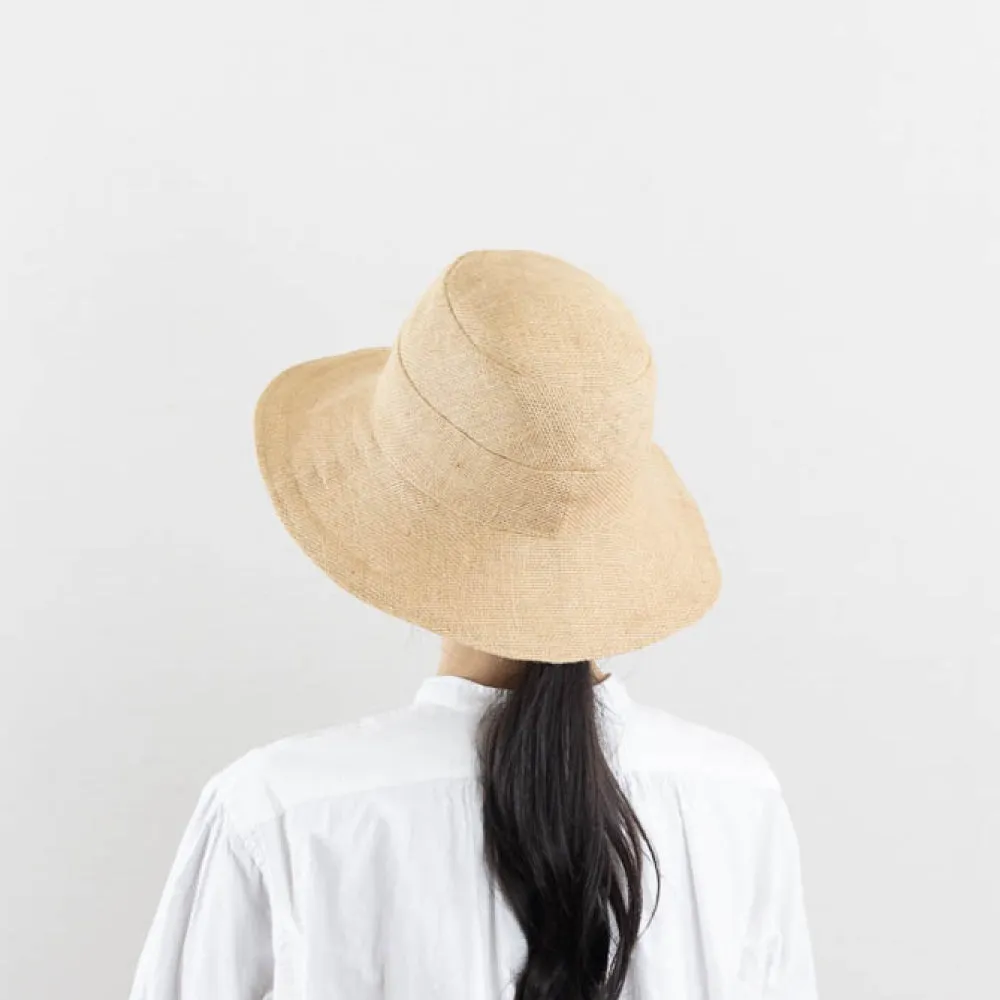 Tsuyumi Jute Mid Brim Bucket Hat