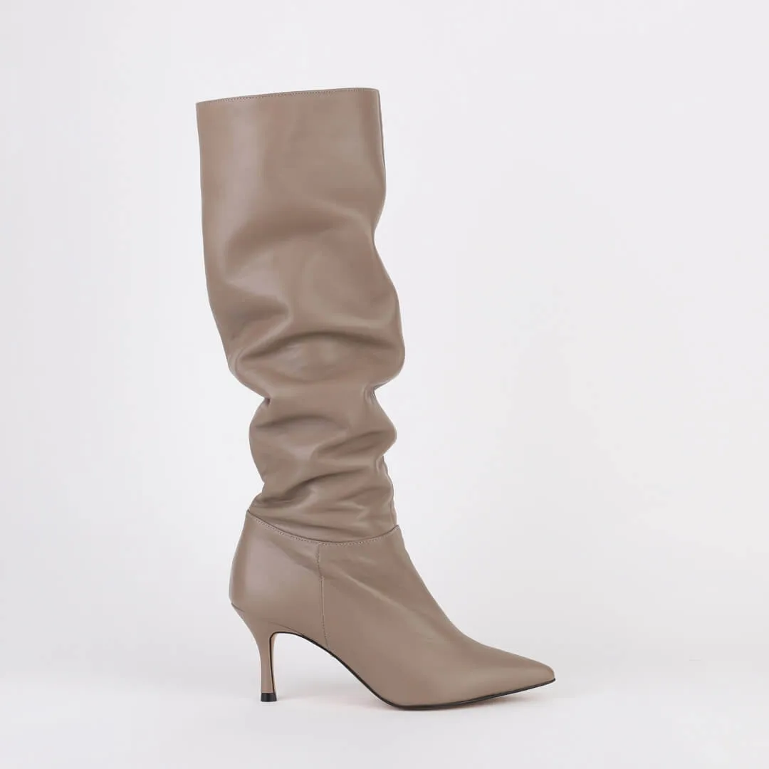 *UK size 2.5 - SIERRA - beige, 7cm heels