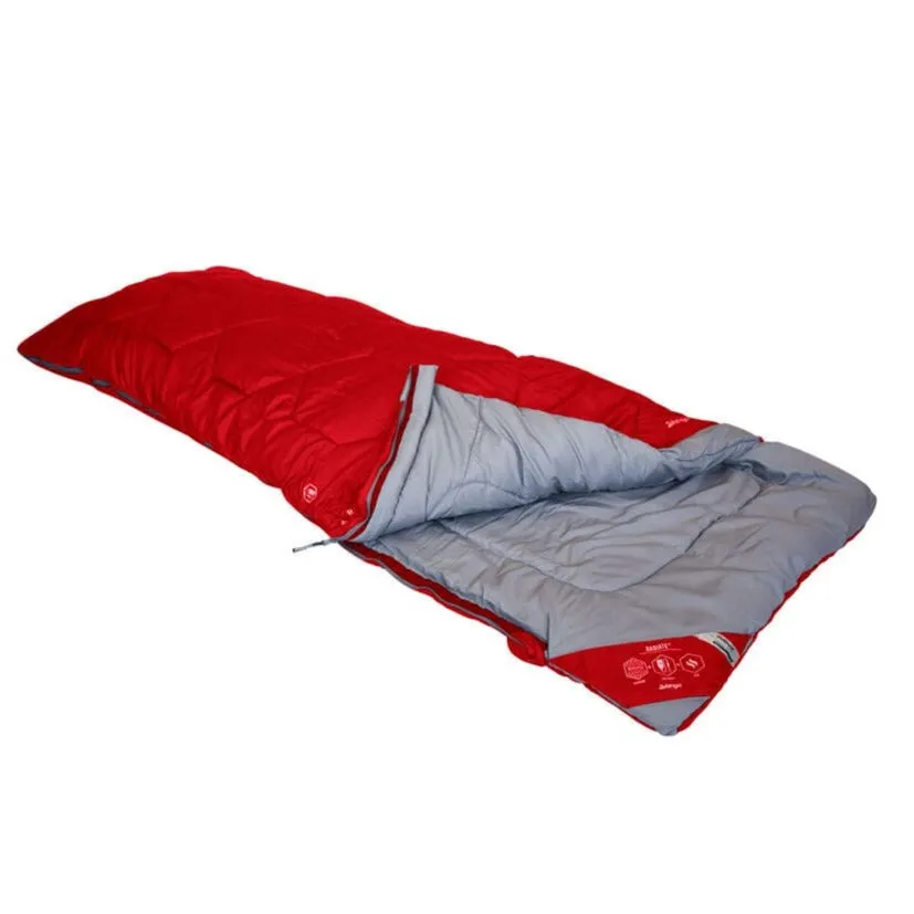 Vango Radiate Heated Single Sleeping Bag - Red