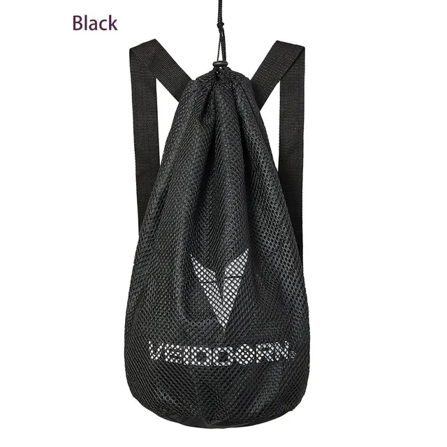 Veidoorn Basketball Sports Bags Football Volleyball Soccer Storage Mesh Fitness Bucket Bag