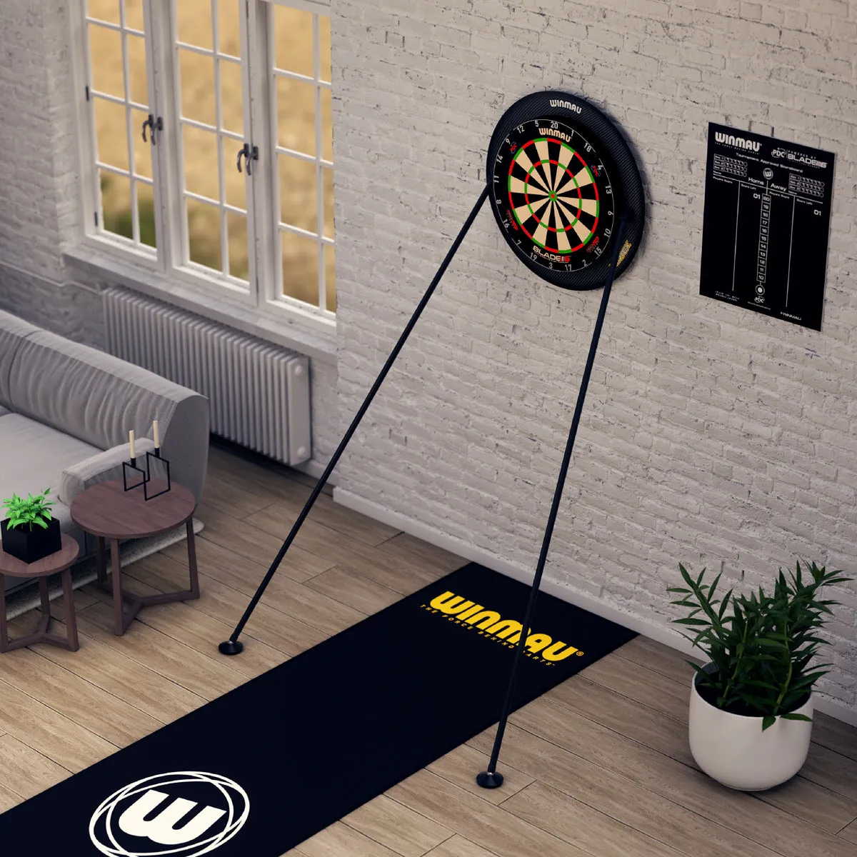 Vertex Dartboard Stand by Winmau