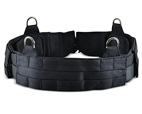 Warrion Black 32 34 Inch Tactical Battle Belt Tactical Molle Tactical Belt