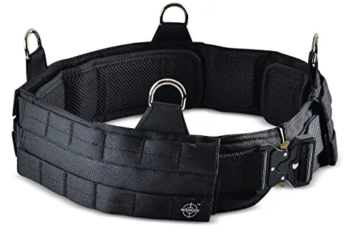 Warrion Black 32 34 Inch Tactical Battle Belt Tactical Molle Tactical Belt