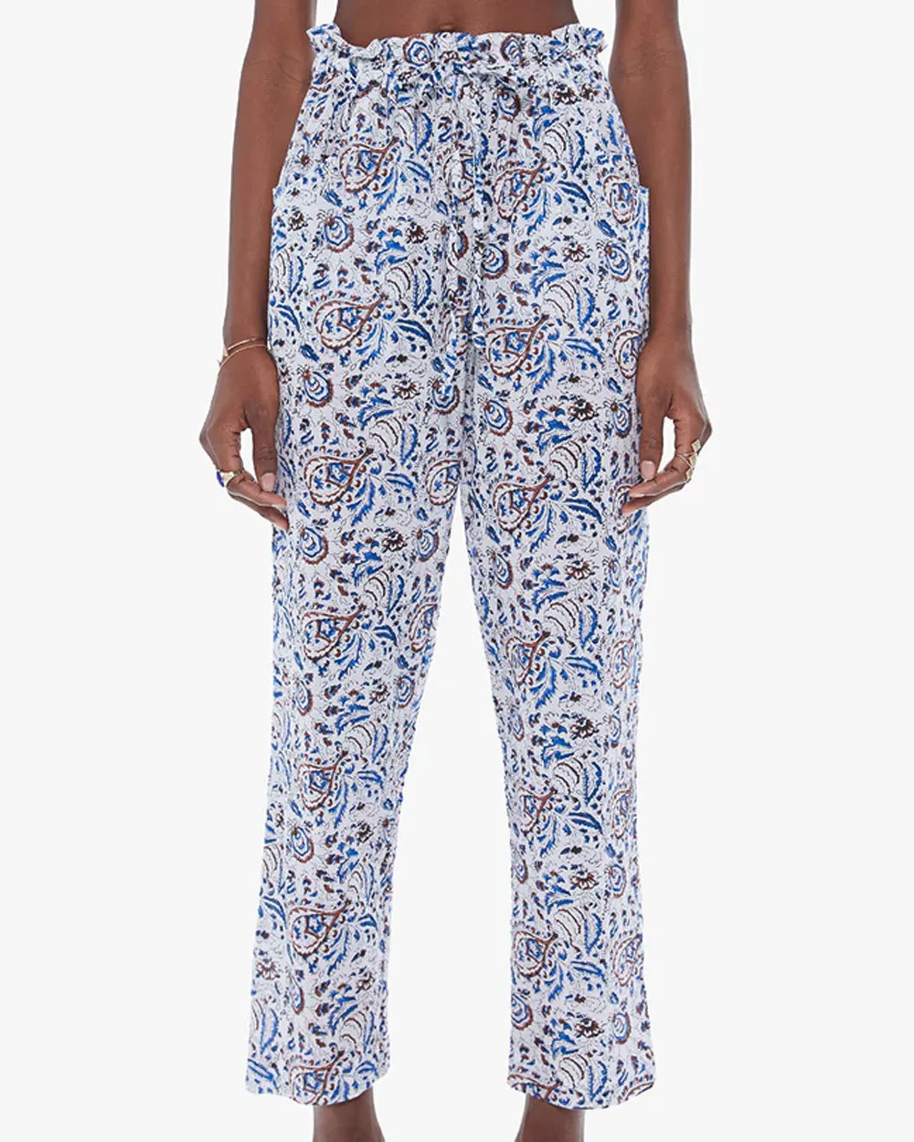 White Mosaic Tayler Pant