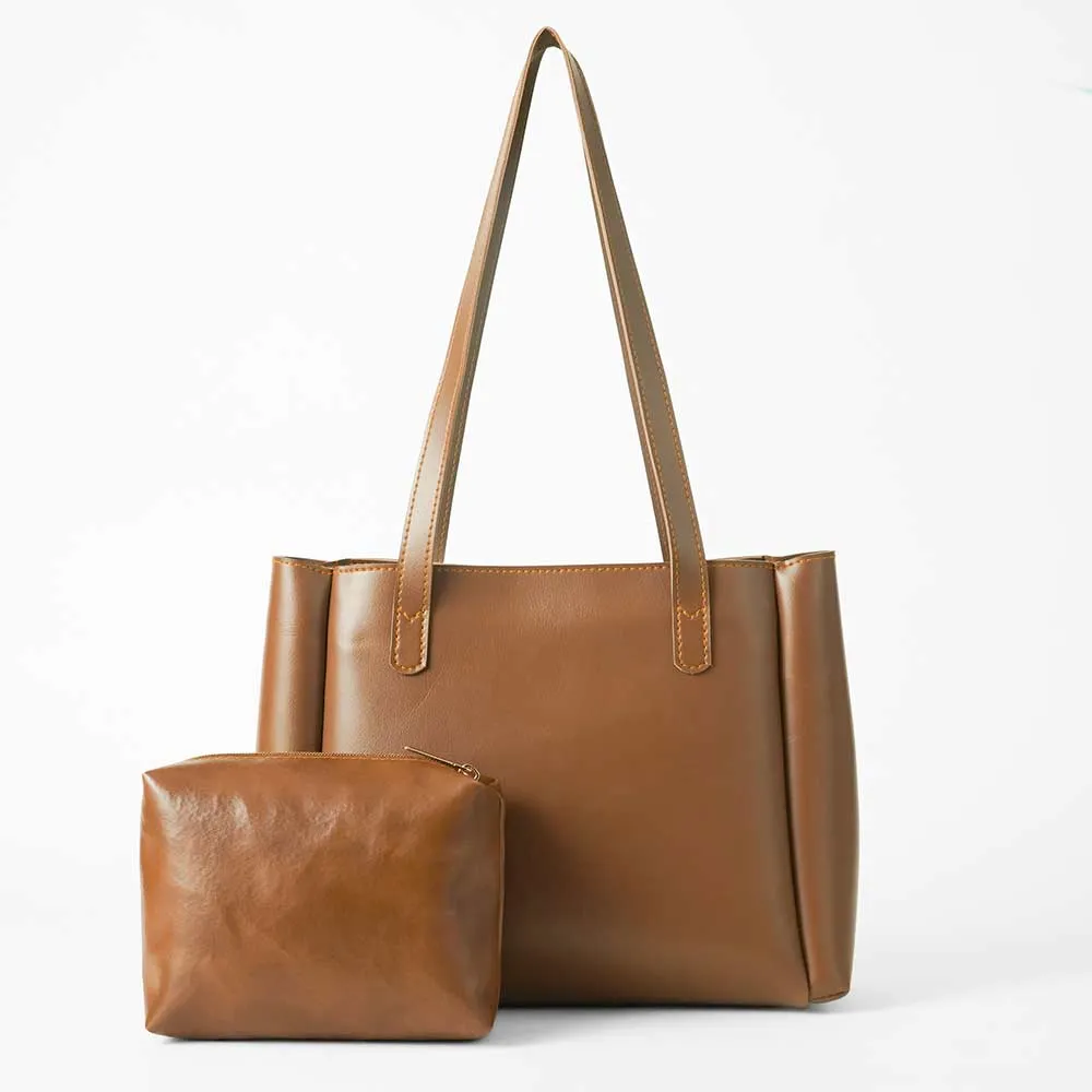 Wide Bag Brown