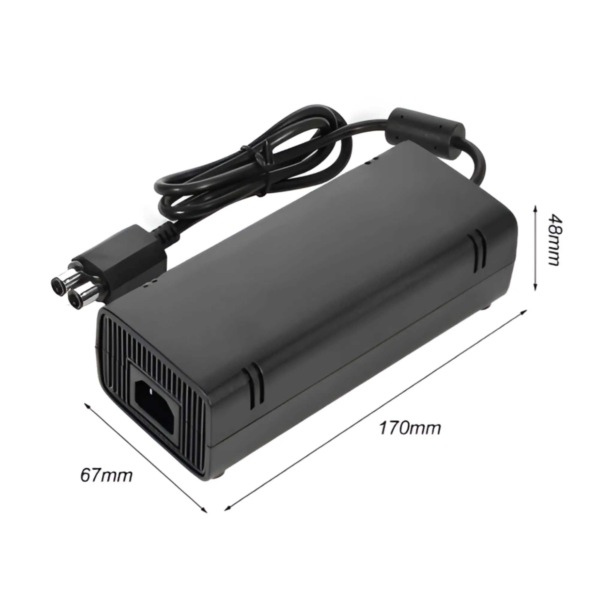 Xbox 360 Slim Portable Power Adapter Compact Design for Gaming